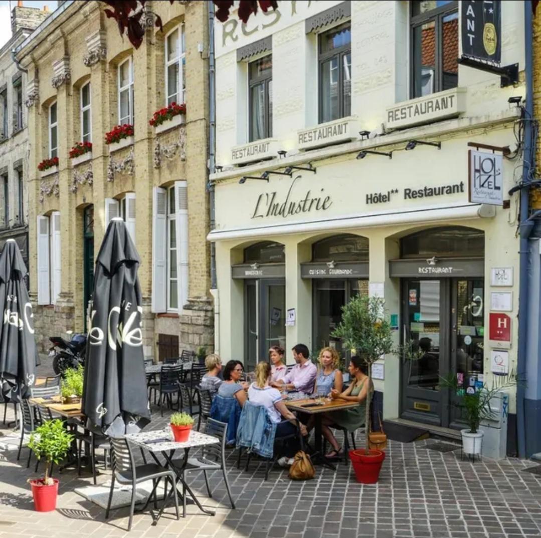 Hotel Restaurant L'Industrie Сент-Омер Экстерьер фото